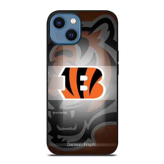 CINCINNATI BENGALS NFL LOGO 2 iPhone 14 Case Cover