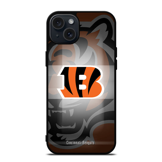 CINCINNATI BENGALS NFL LOGO 2 iPhone 15 Plus Case Cover