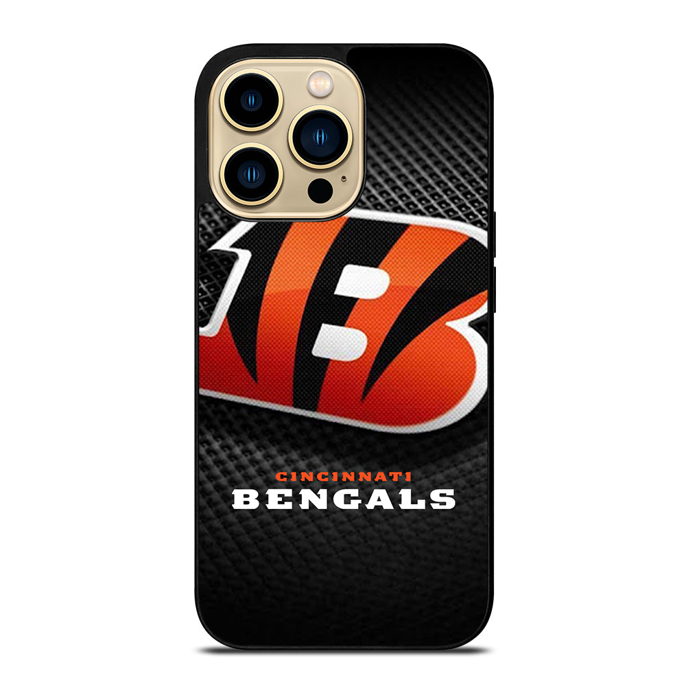 CINCINNATI BENGALS NFL LOGO 3 iPhone 14 Pro Max Case Cover