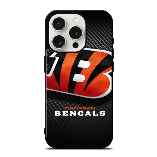 CINCINNATI BENGALS NFL LOGO 3 iPhone 15 Pro Case Cover