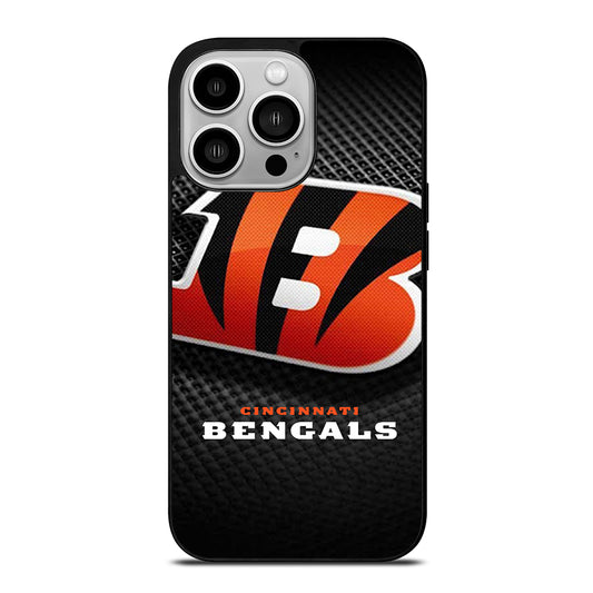 CINCINNATI BENGALS NFL LOGO 3 iPhone 14 Pro Case Cover