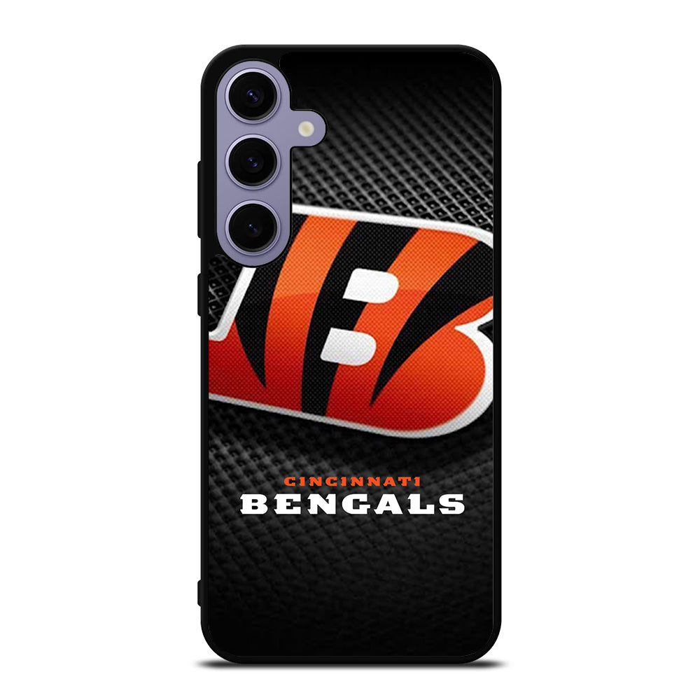 CINCINNATI BENGALS NFL LOGO 3 Samsung Galaxy S24 Plus Case Cover