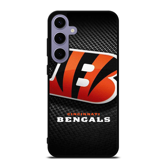 CINCINNATI BENGALS NFL LOGO 3 Samsung Galaxy S24 Plus Case Cover