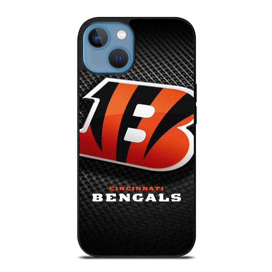 CINCINNATI BENGALS NFL LOGO 3 iPhone 13 Case Cover