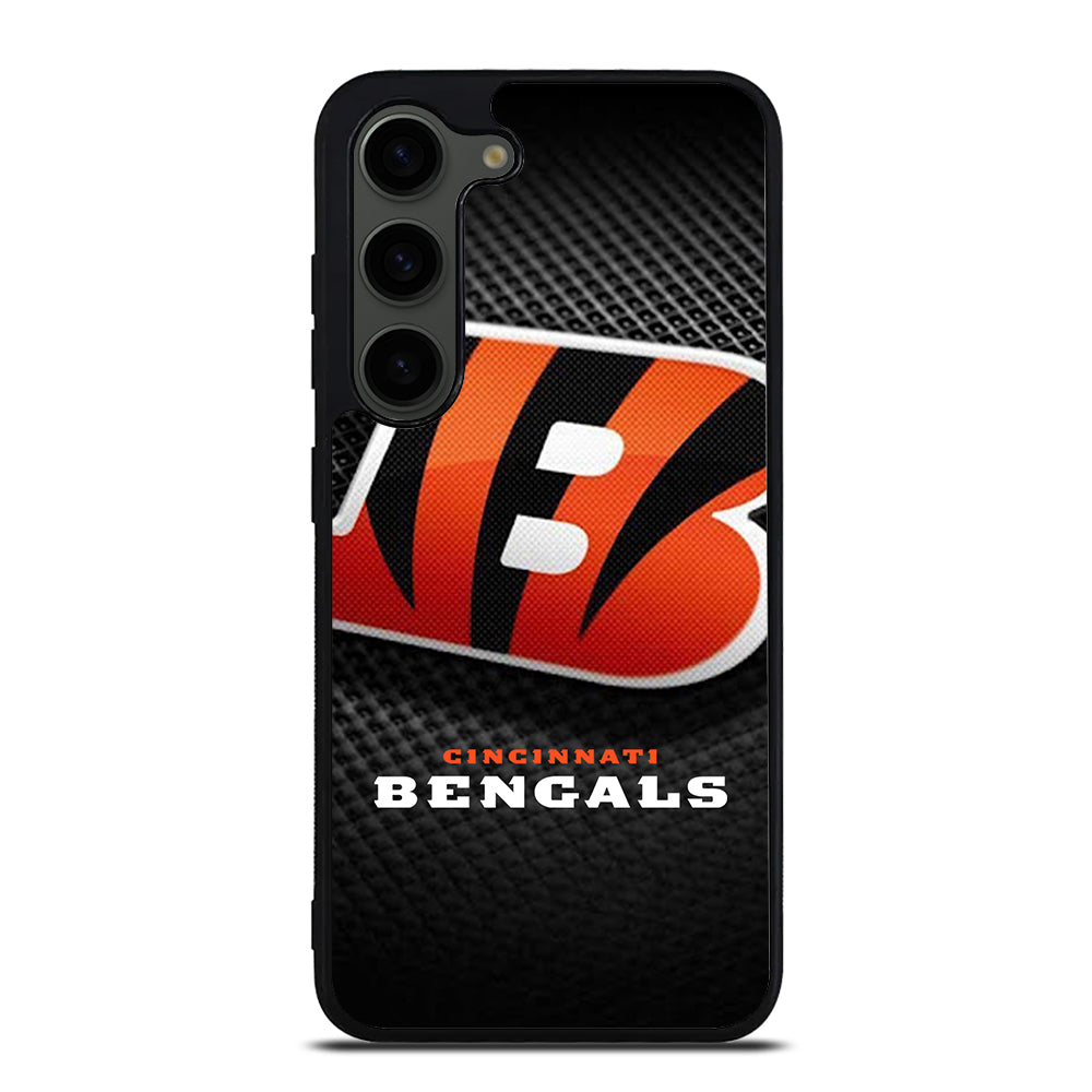 CINCINNATI BENGALS NFL LOGO 3 Samsung Galaxy S23 Plus Case Cover