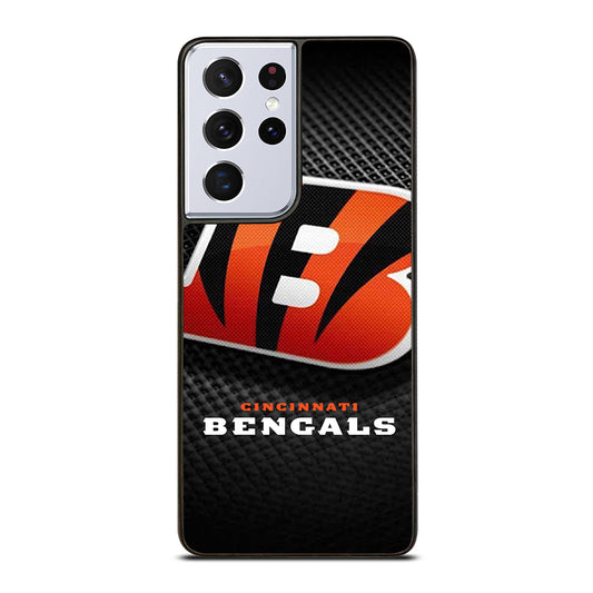 CINCINNATI BENGALS NFL LOGO 3 Samsung Galaxy S21 Ultra Case Cover