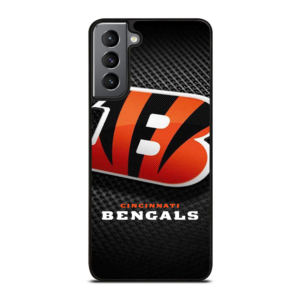 CINCINNATI BENGALS NFL LOGO 3 Samsung Galaxy S21 Plus Case Cover