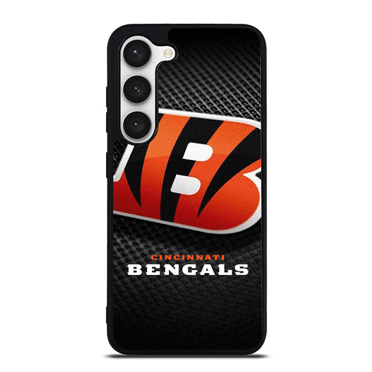 CINCINNATI BENGALS NFL LOGO 3 Samsung Galaxy S23 Case Cover