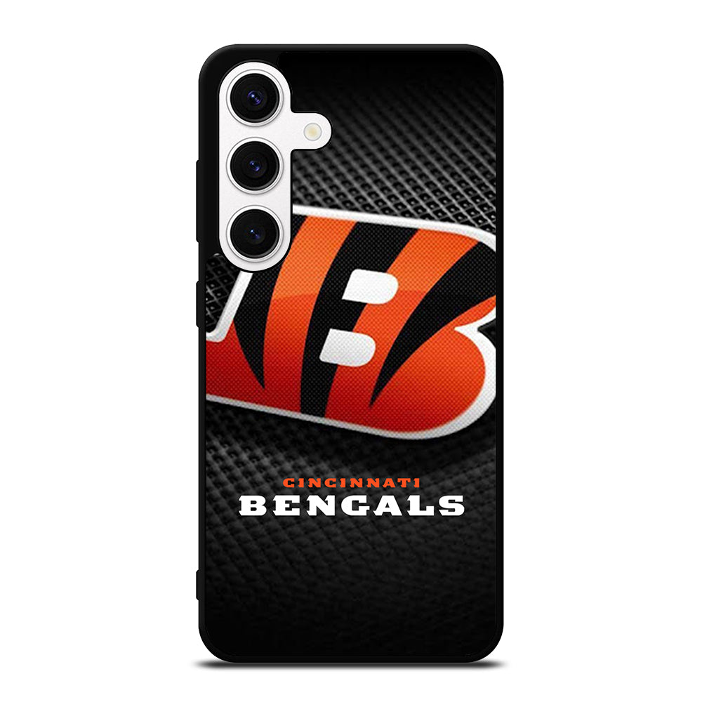 CINCINNATI BENGALS NFL LOGO 3 Samsung Galaxy S24 Case Cover