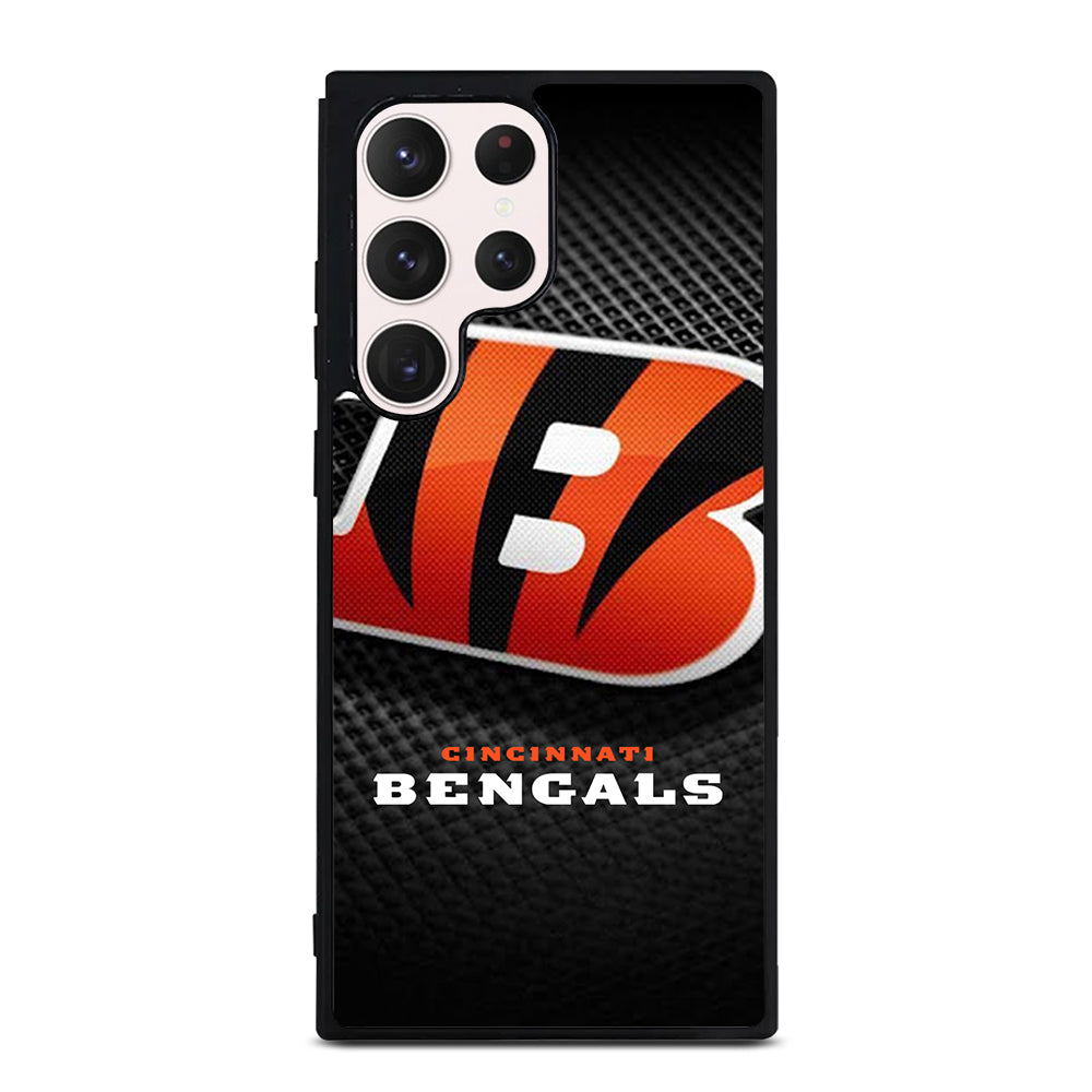 CINCINNATI BENGALS NFL LOGO 3 Samsung Galaxy S23 Ultra Case Cover