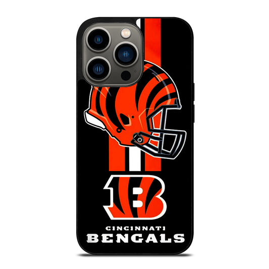 CINCINNATI BENGALS NFL LOGO 4 iPhone 13 Pro Case Cover