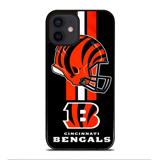 CINCINNATI BENGALS NFL LOGO 4 iPhone 12 Mini Case Cover