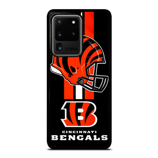 CINCINNATI BENGALS NFL LOGO 4 Samsung Galaxy S20 Ultra Case Cover