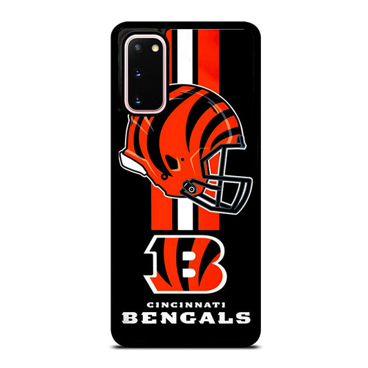 CINCINNATI BENGALS NFL LOGO 4 Samsung Galaxy S20 Case Cover