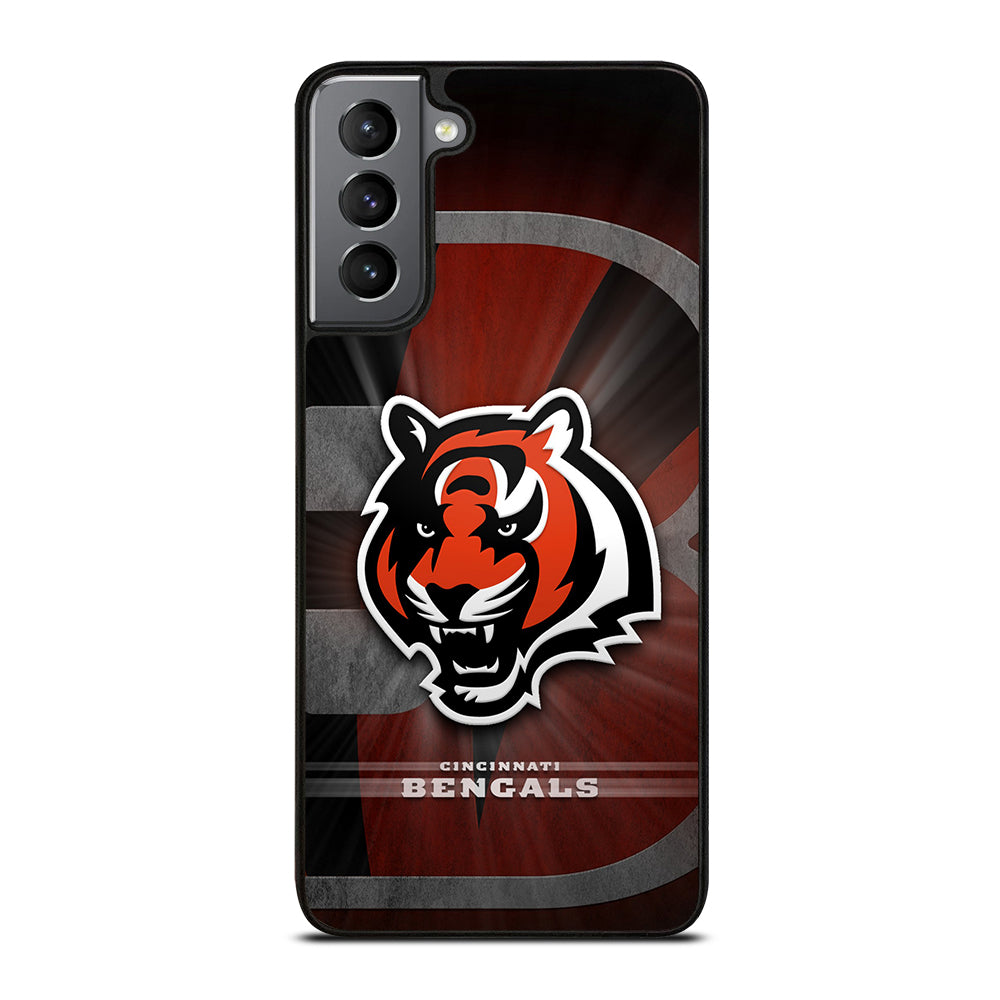 CINCINNATI BENGALS NFL LOGO Samsung Galaxy S21 Plus Case Cover