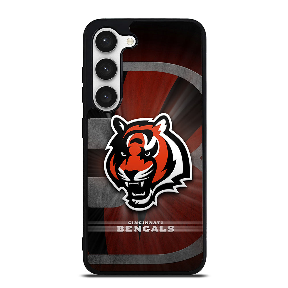 CINCINNATI BENGALS NFL LOGO Samsung Galaxy S23 Case Cover