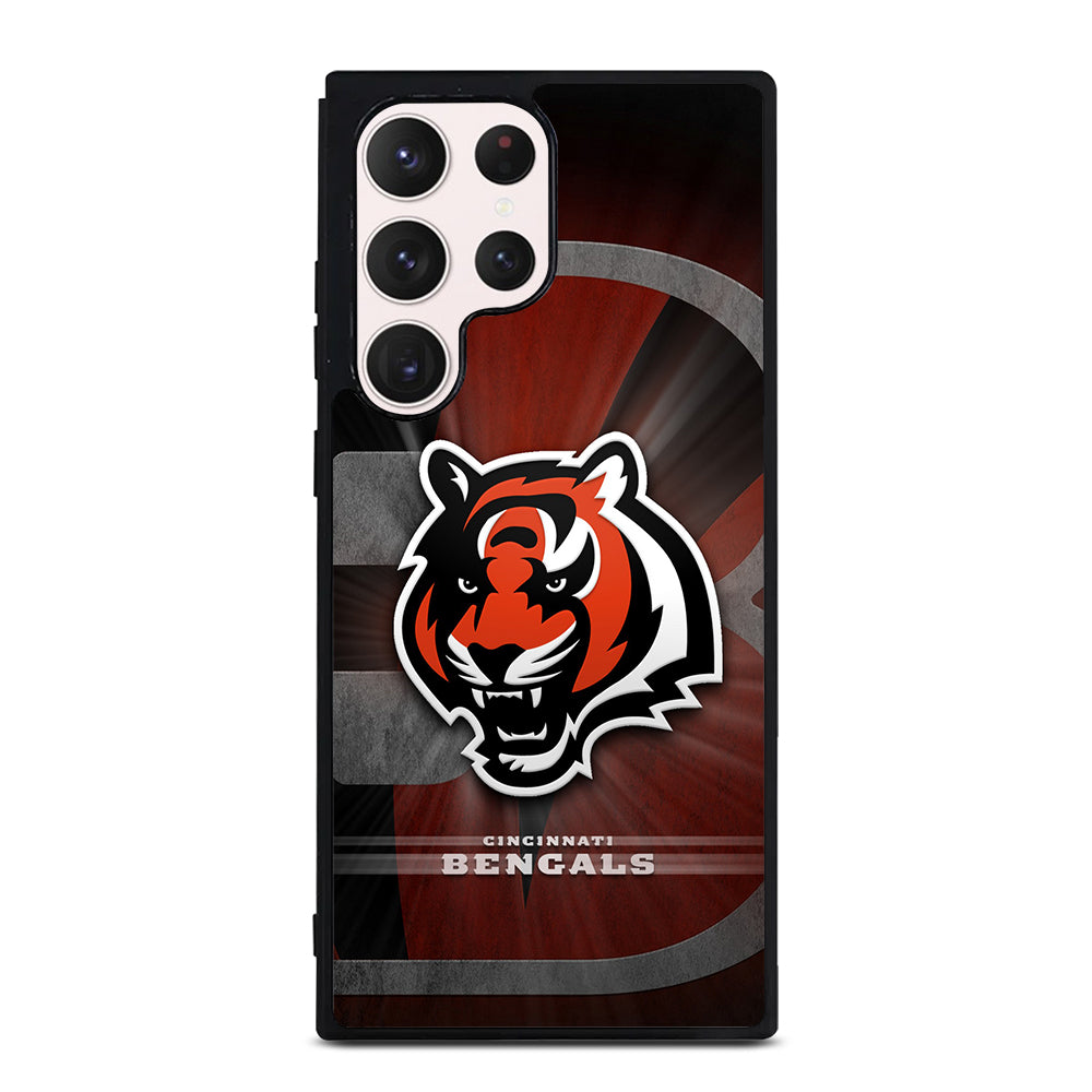 CINCINNATI BENGALS NFL LOGO Samsung Galaxy S23 Ultra Case Cover