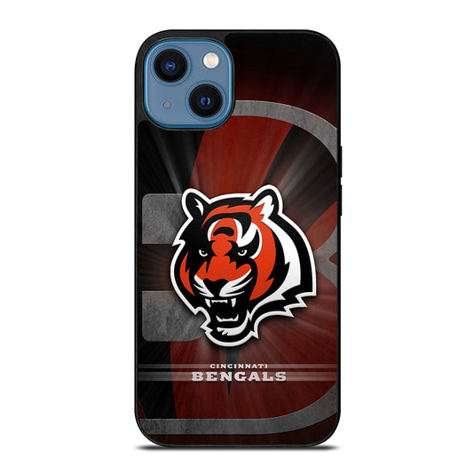 CINCINNATI BENGALS NFL LOGO iPhone 14 Case Cover