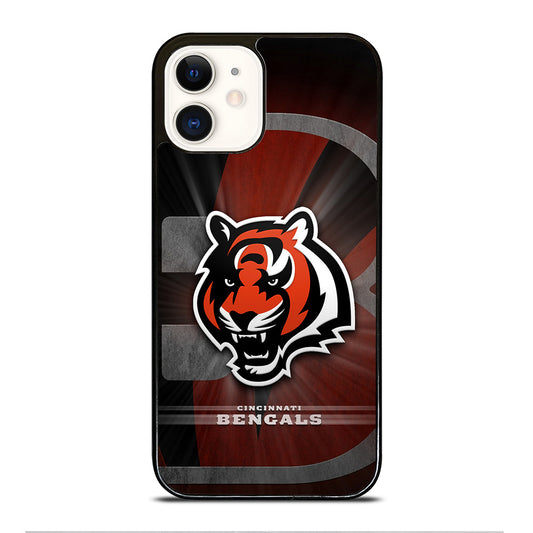 CINCINNATI BENGALS NFL LOGO iPhone 12 Case Cover