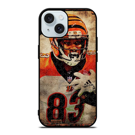 CINCINNATI BENGALS TYLER BOYD 1 iPhone 15 Case Cover