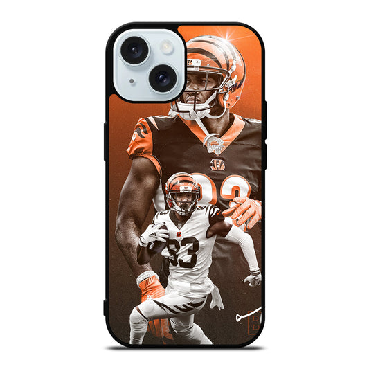 CINCINNATI BENGALS TYLER BOYD 3 iPhone 15 Case Cover