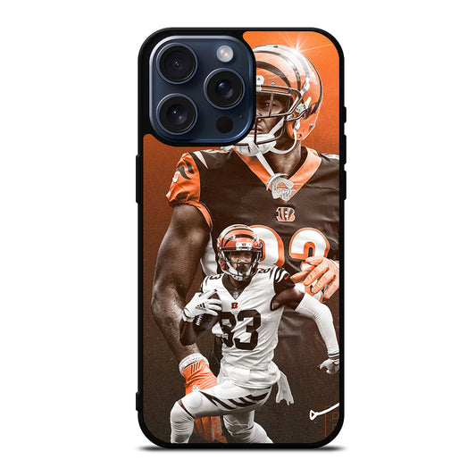 CINCINNATI BENGALS TYLER BOYD 3 iPhone 15 Pro Max Case Cover