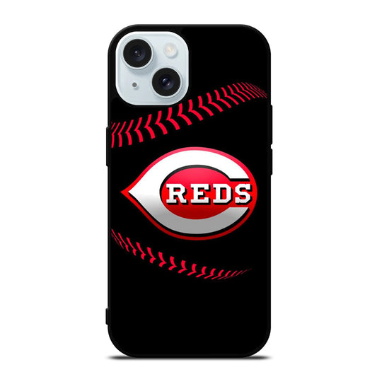 CINCINNATI REDS LOGO MLB 1 iPhone 15 Case Cover