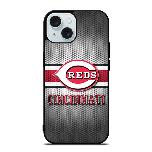 CINCINNATI REDS LOGO MLB 2 iPhone 15 Case Cover