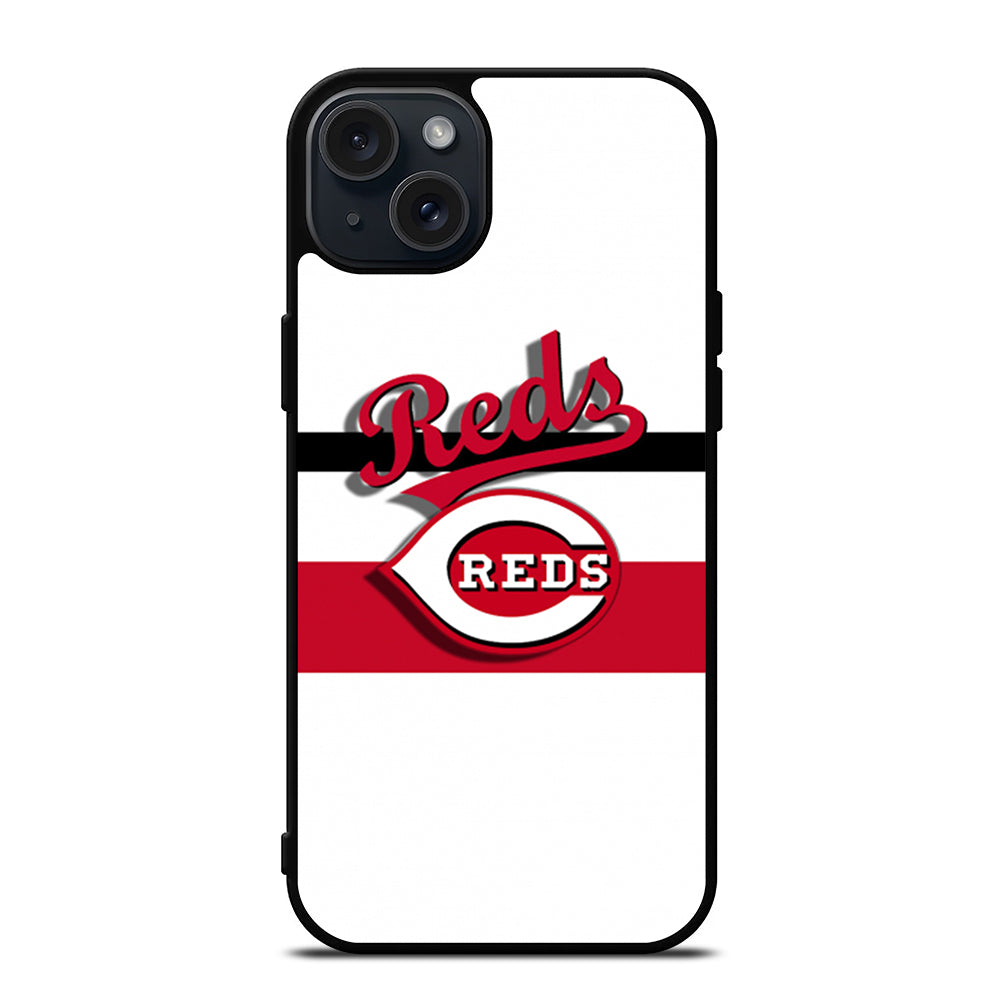 CINCINNATI REDS LOGO MLB 3 iPhone 15 Plus Case Cover