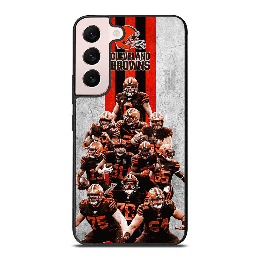 CLEVELAND BROWNS NFL LOGO 1 Samsung Galaxy S22 Plus Case Cover