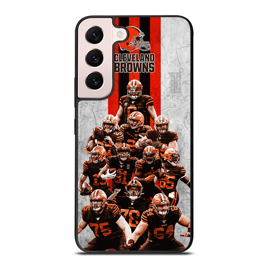 CLEVELAND BROWNS NFL LOGO 1 Samsung Galaxy S22 Plus Case Cover