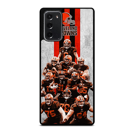 CLEVELAND BROWNS NFL LOGO 1 Samsung Galaxy Note 20 Case Cover