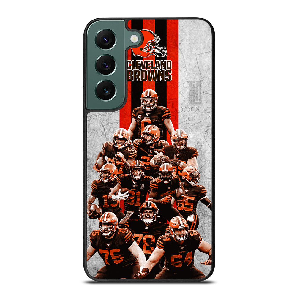 CLEVELAND BROWNS NFL LOGO 1 Samsung Galaxy S22 Case Cover