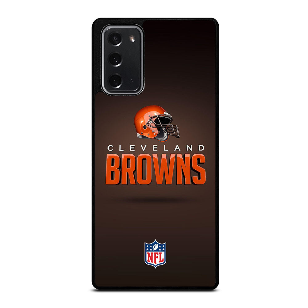 CLEVELAND BROWNS NFL LOGO 3 Samsung Galaxy Note 20 Case Cover