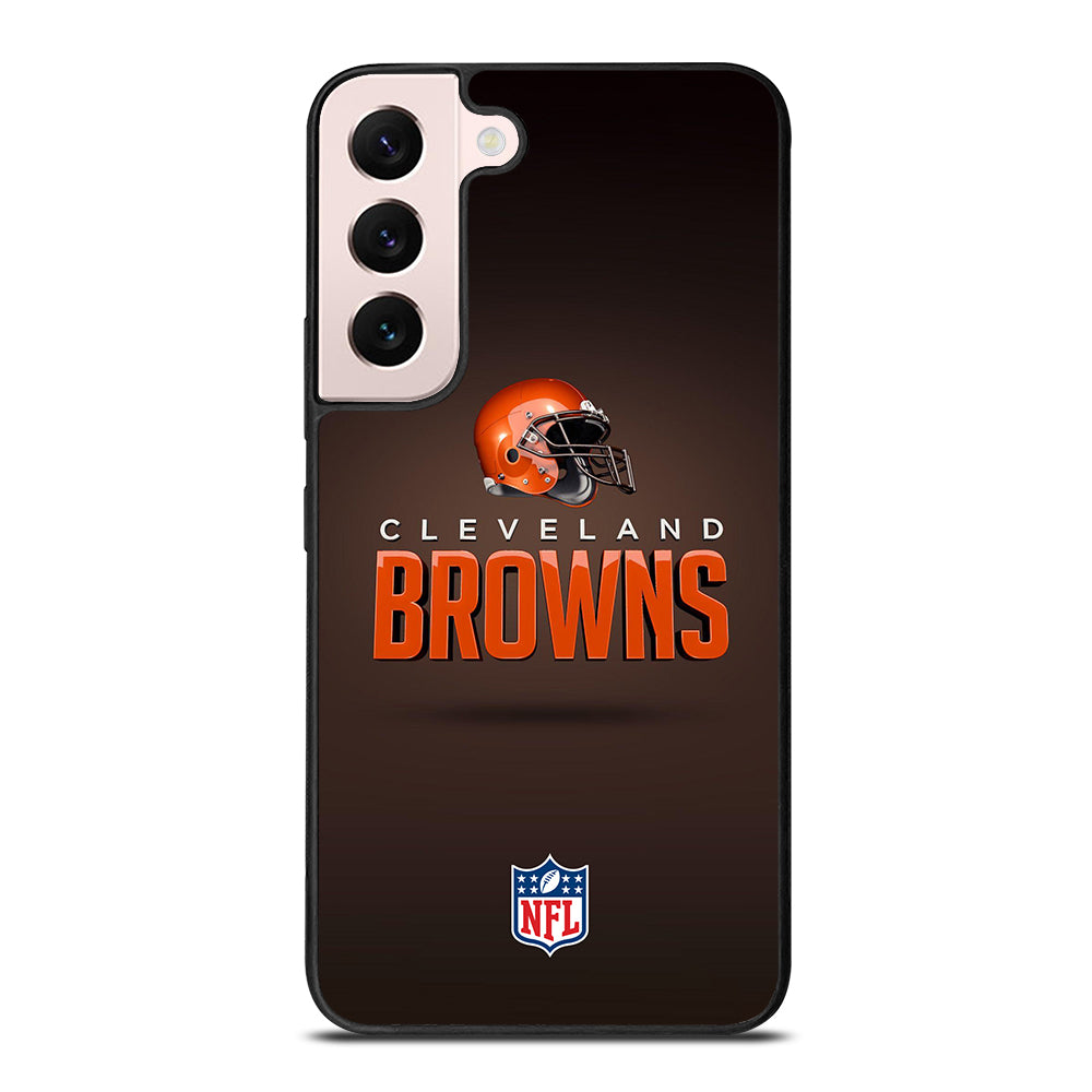 CLEVELAND BROWNS NFL LOGO 3 Samsung Galaxy S22 Plus Case Cover