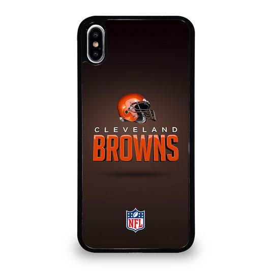 CLEVELAND BROWNS NFL LOGO 3 iPhone XS Max Case Cover