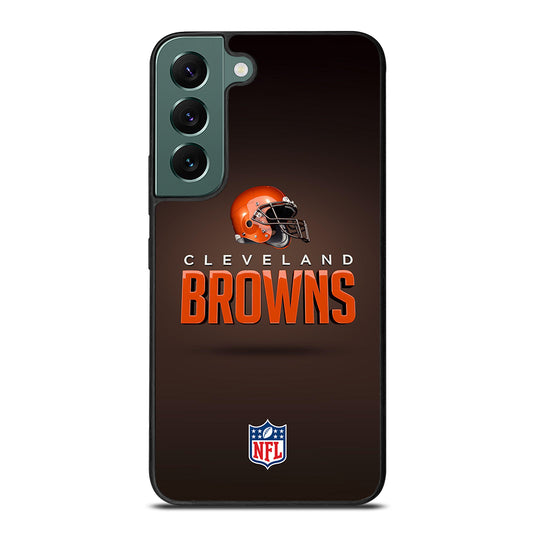 CLEVELAND BROWNS NFL LOGO 3 Samsung Galaxy S22 Case Cover