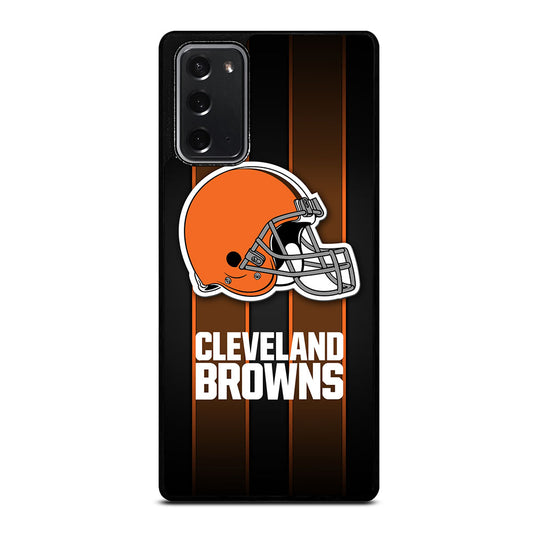 CLEVELAND BROWNS NFL LOGO 4 Samsung Galaxy Note 20 Case Cover