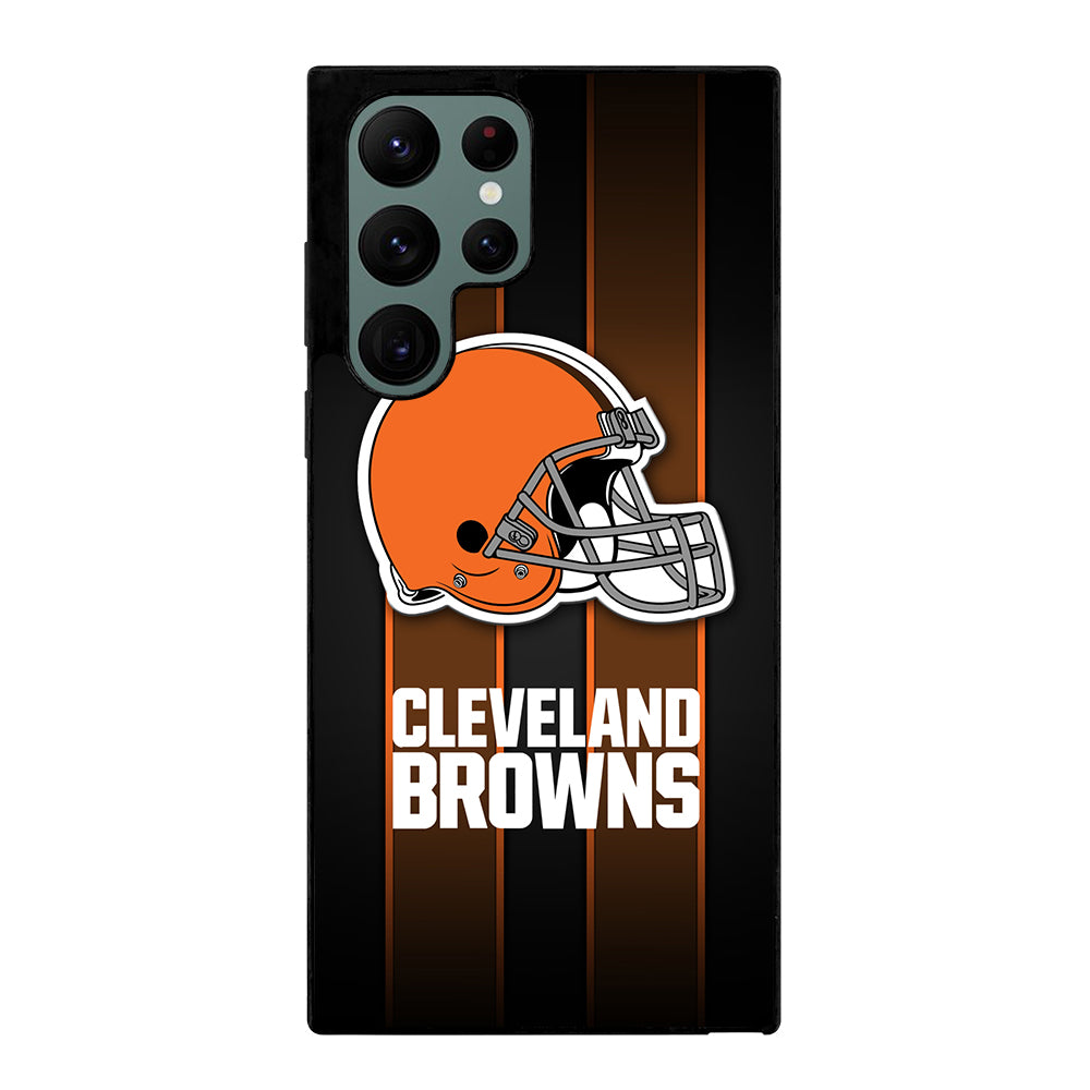 CLEVELAND BROWNS NFL LOGO 4 Samsung Galaxy S22 Ultra Case Cover