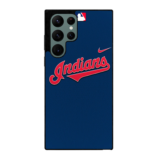 CLEVELAND INDIANS LOGO JERSEY Samsung Galaxy S22 Ultra Case Cover