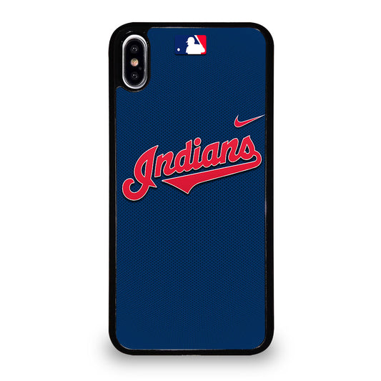 CLEVELAND INDIANS LOGO JERSEY iPhone XS Max Case Cover