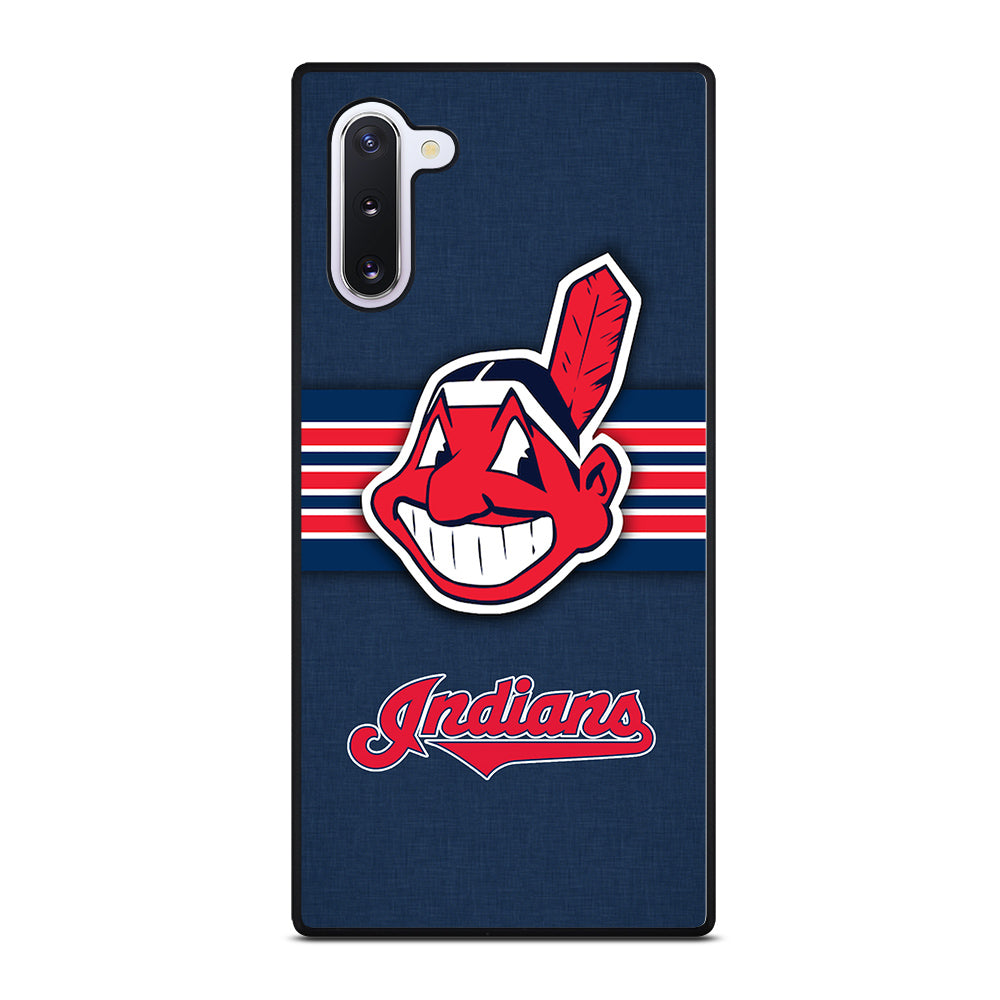 CLEVELAND INDIANS MLB STRIPE Samsung Galaxy Note 10 Case Cover