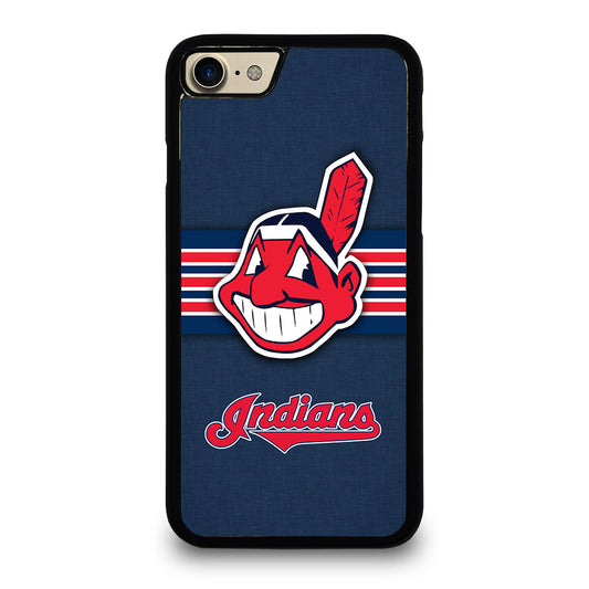 CLEVELAND INDIANS MLB STRIPE iPhone 7 / 8 Case Cover