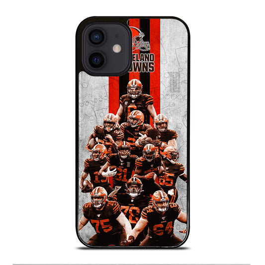 CLEVELAND BROWNS NFL LOGO 1 iPhone 12 Mini Case Cover