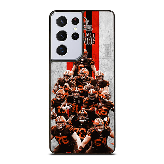 CLEVELAND BROWNS NFL LOGO 1 Samsung Galaxy S21 Ultra Case Cover