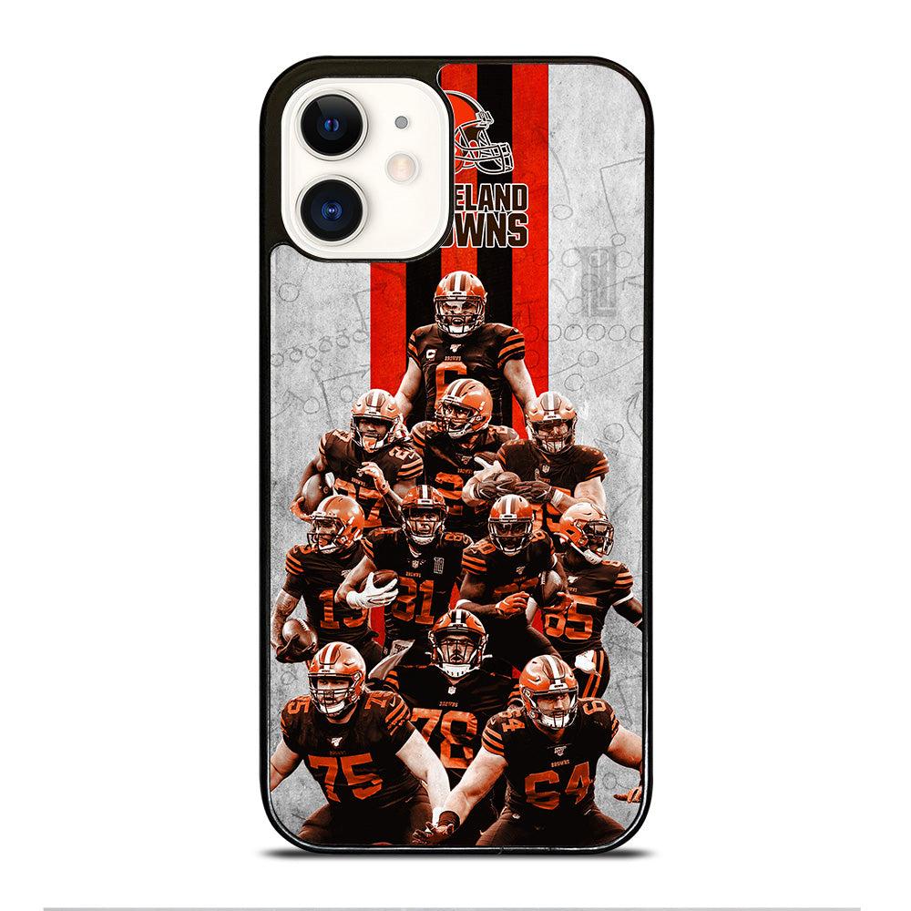 CLEVELAND BROWNS NFL LOGO 1 iPhone 12 Case Cover