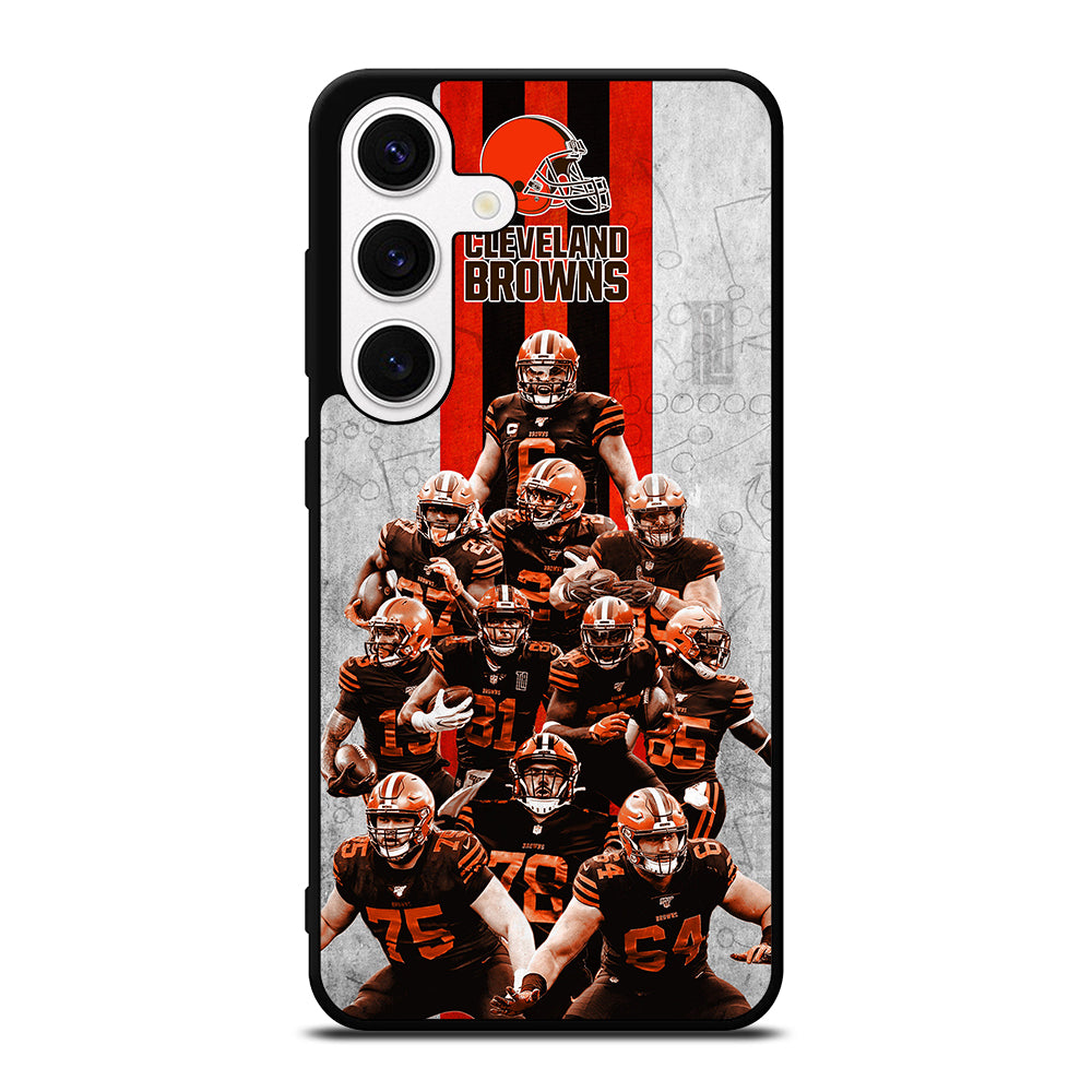CLEVELAND BROWNS NFL LOGO 1 Samsung Galaxy S24 Case Cover
