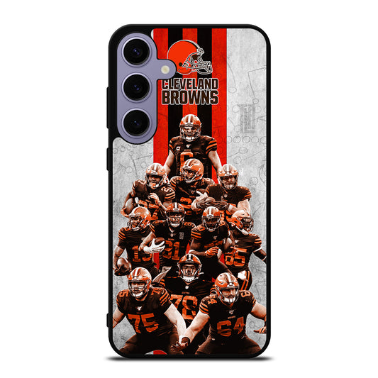 CLEVELAND BROWNS NFL LOGO 1 Samsung Galaxy S24 Plus Case Cover