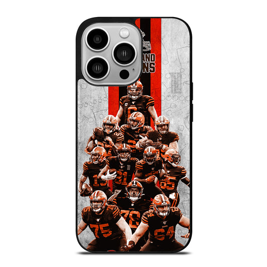 CLEVELAND BROWNS NFL LOGO 1 iPhone 14 Pro Case Cover