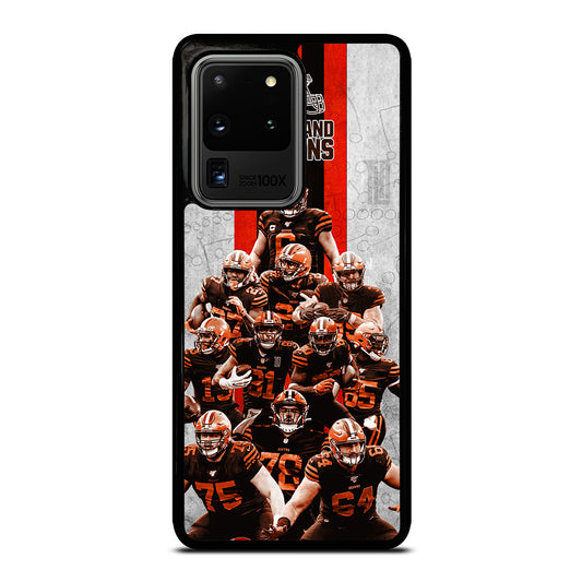 CLEVELAND BROWNS NFL LOGO 1 Samsung Galaxy S20 Ultra Case Cover